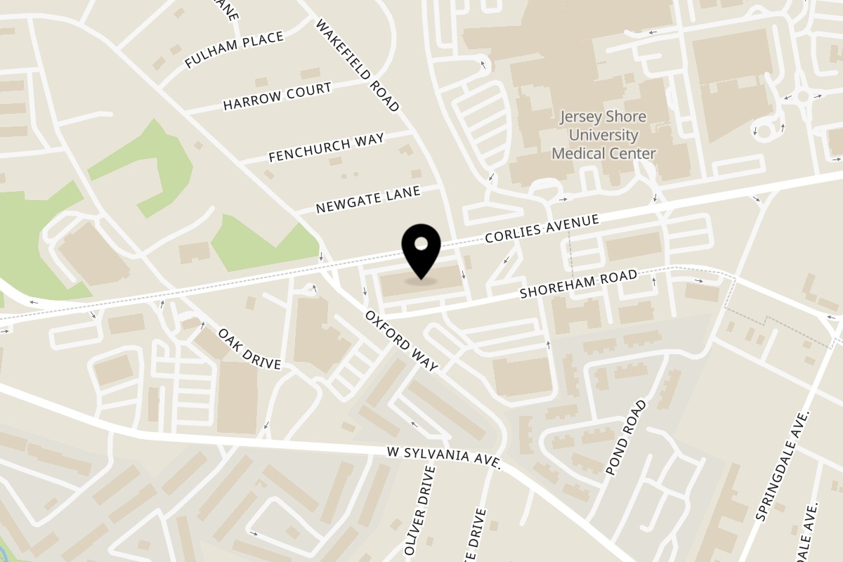 Map showing the location of Irv's Deli & Restaurant on 2040 NJ-33 in Neptune City